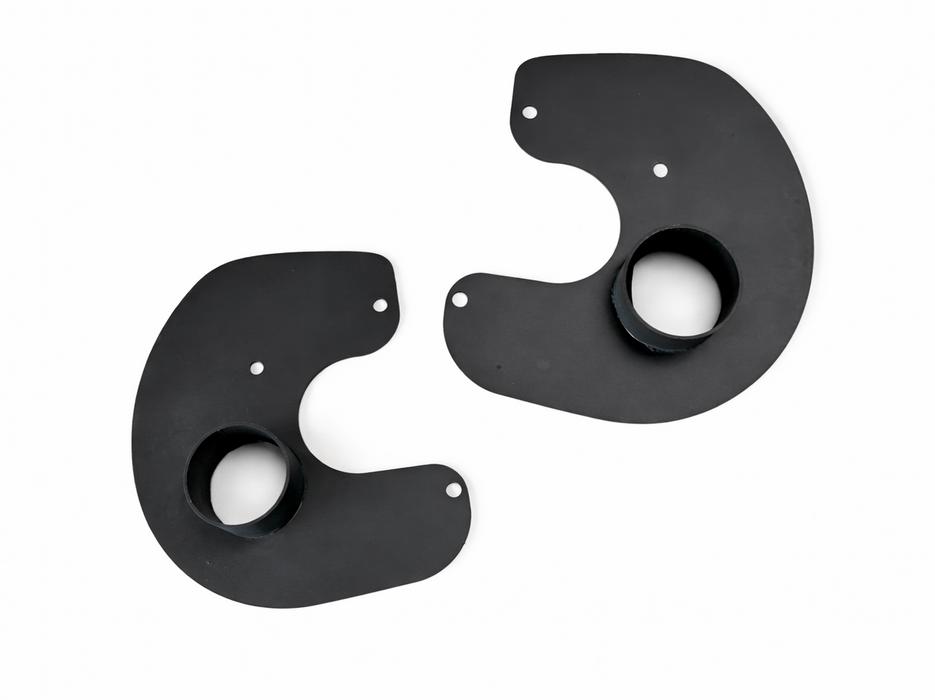 Plaques d'aération de frein plaques d'ancrage avec raccord de tuyau sur mesure pour BMW E36