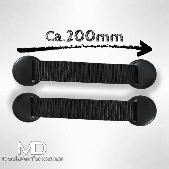 2x door handles door hinge with cover tuning door straps different colors 200mm